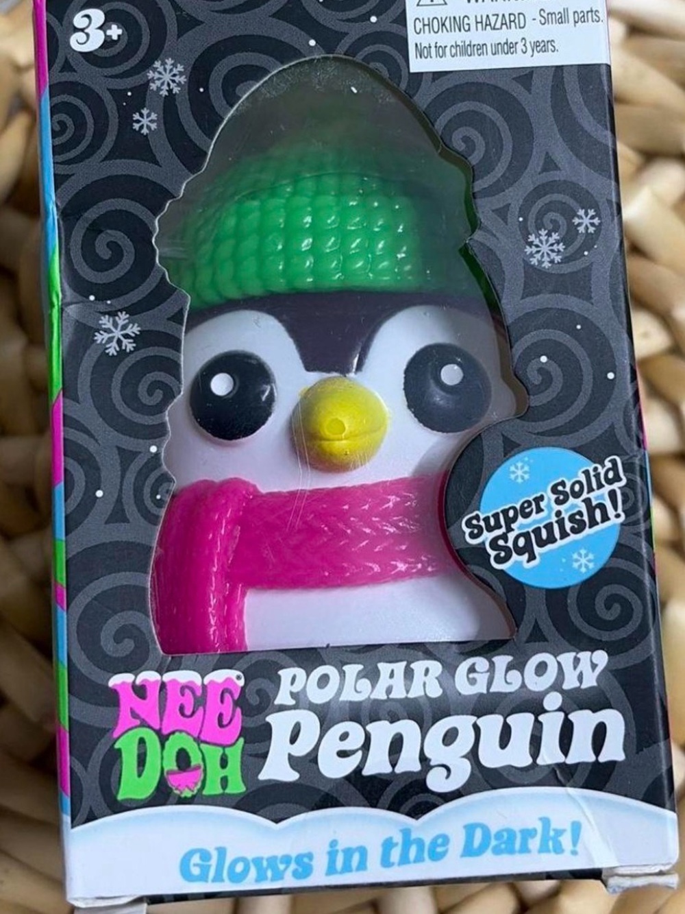 Needoh Polar Glow Penguin RARE squishy